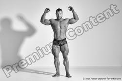 Bodybuilding reference poses of Ramon